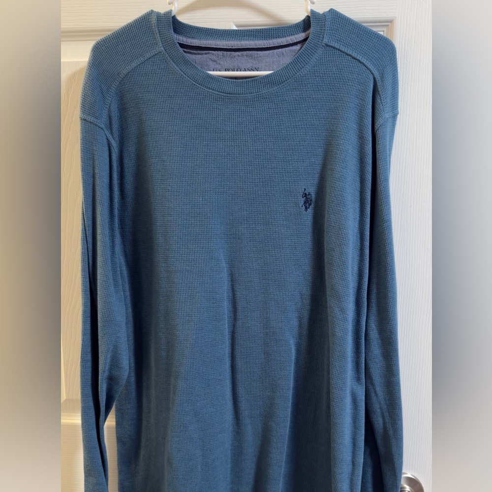 U.S. Polo Assn. Classic Blue Long Sleeve Tee